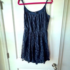 My Michelle Navy Lace Dress